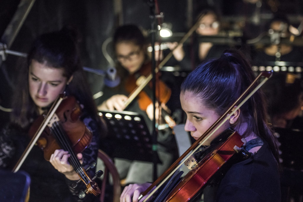 Ipswich High School Senior School pupils perform at a music concert