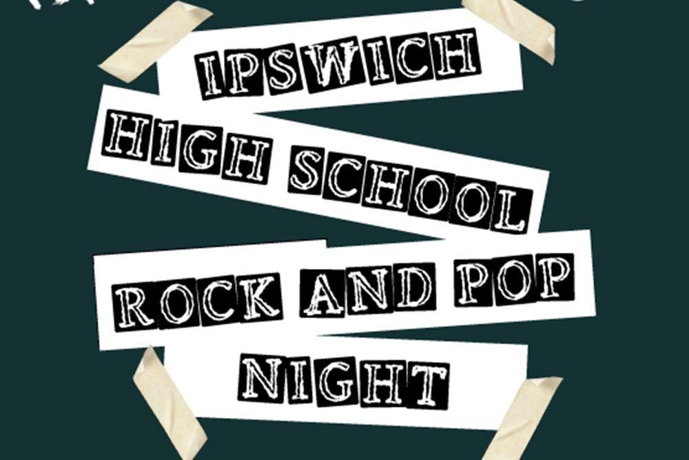 Ipswich High School Rock and Pop Night logo